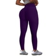 thumbnail image 1 of YouLoveIt Women Yoga Leggings High Waisted Butt Lifting Leggings Women Solid Stretch Compression Pants Textured Yoga Tights Workout Running Butt Lift Tights, 1 of 7