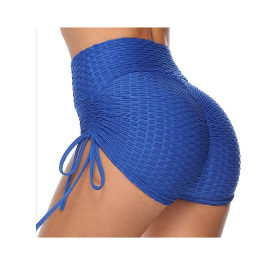 YouLoveIt Women Yoga Short Butt Lifting Shorts Women High Waisted Workout Gym Yoga Bike Shorts Sexy Stretch Ruched Hot Shorts Casual Pants