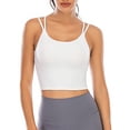 thumbnail image 1 of YouLoveIt Women Yoga Vest Underwear Yoga Fitness Sports Bra Comfort Underwear Athletic Vest Sport Bra Padded Vest Ladies Casual Vest, 1 of 8