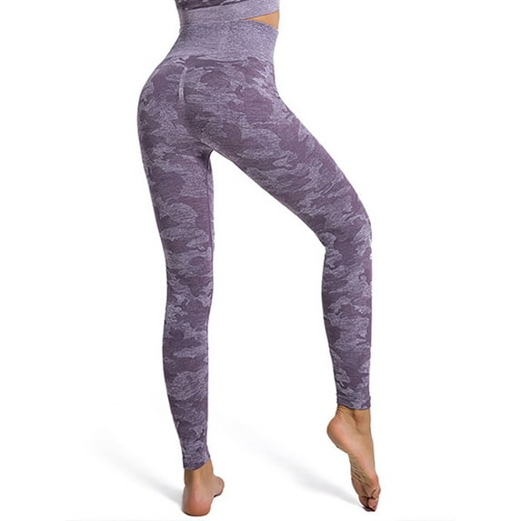 YouLoveIt Women's High Waist Yoga Pants Tummy Control Butt Lift Booty Pants High Elastic Leggings Pant Stretchy Leggings Slimming Workout Leggings Tights Gym Fitness Sports Trousers