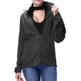 thumbnail image 1 of YouLoveIt Women's Outdoor Jacket Lightweight Windbreaker Mens Packable Rain Coat Waterproof Running Jackets Hooded Windbreaker Jacket Womens Mens Zip Front Pockets Outerwear, 1 of 8