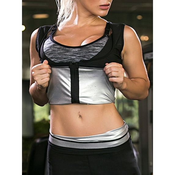 YouLoveIt Women's Sauna Vest Weight Loss Body Shaper Tank Top Sweat Sauna Body Shaper Slimming Vest Tummy Control Body Shaper Slimming Sweat Belt Body Shaper