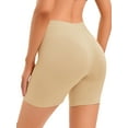 thumbnail image 1 of YouLoveIt Women's Shapewear High-Waist Thigh Slimmer Panty Thigh Slimmer Panty Seamless Mid-Thigh Body Shaper Bodysuit Smoothing Shapewear Slip Short Long Leg-Plus Size, 1 of 8