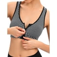 thumbnail image 1 of YouLoveIt Women's Sports Bra Stretch Lace Padded Up Yoga Sports Bra Ladies Sexy Lace Tank Tops Sports Bra Lift Up Bra Sleep Underwear Fitness Yoga Bra, 1 of 7