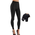 thumbnail image 1 of YouLoveIt Women's Winter Leggings Thermal Pants Leggings Winter Thick Velvet Pants Warm Slim Leggings, Black, 1 of 8