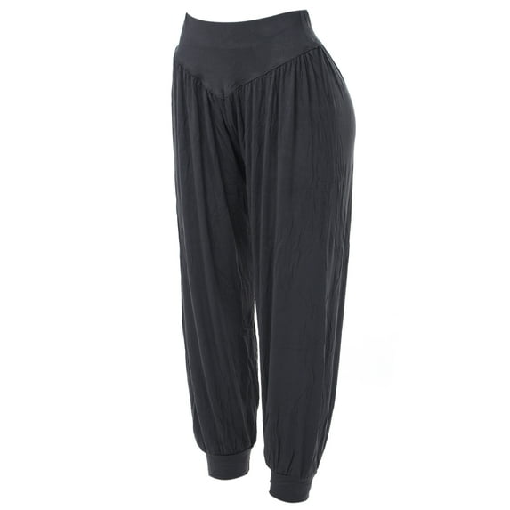 YouLoveIt Women's Yoga Pants Loose Harem Pants Yoga Jogging Pants Casual Trousers Summer Yoga Pants Casual Yoga Pilates Pants Solid Color