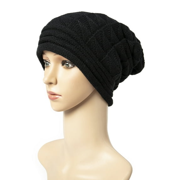 YouLoveIt Womens Knit Beanie Hat Winter Slouchy Beanie Hats Ski Cap Women Men Winter Hat Soft Warm Beanie Hat Solid Hat Cap