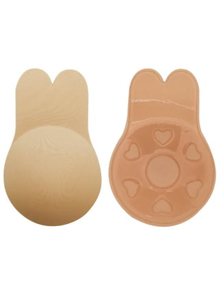 Luxtrada 2 Pairs Rabbit Ear Self Adhesive Invisible Bra Breast