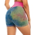 thumbnail image 1 of YouLoveIt Womens Yoga Shorts High Waist Workout Yoga Shorts Running Pants Bike Shorts Tummy Control Sports Yoga Shorts Quick Dry Running Athletic Yoga Shorts Short Leggings, 1 of 8