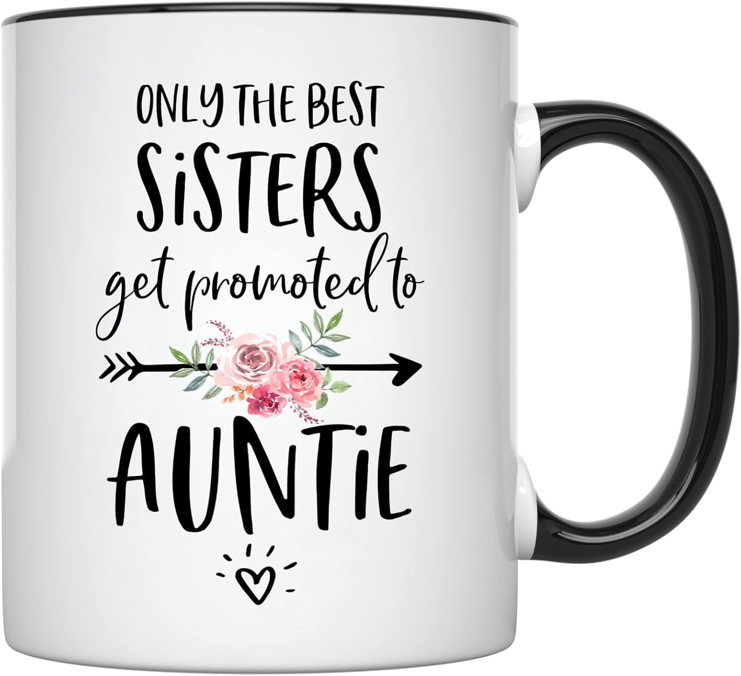 YouNique Designs 'Not Sisters By Blood' Mug - 11 Oz Ceramic Best Friend Gift, Dishwasher Safe - View #2
