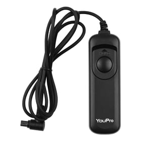 YouPro N3 Type Shutter Release Cable Timer Remote Control 1.2m/3.9ft Replacement for Canon 7D 7DII 6D 6D Mark II 50D 5D II 5D III 5D 5D4 5DS Camera