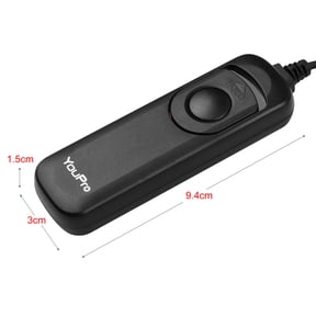 YouPro N3 Type Shutter Release Cable Timer Remote Control 1.2m/3.9ft Replacement for Canon 7D 7DII 6D 6D Mark II 50D 5D II 5D III 5D 5D4 5DS Camera