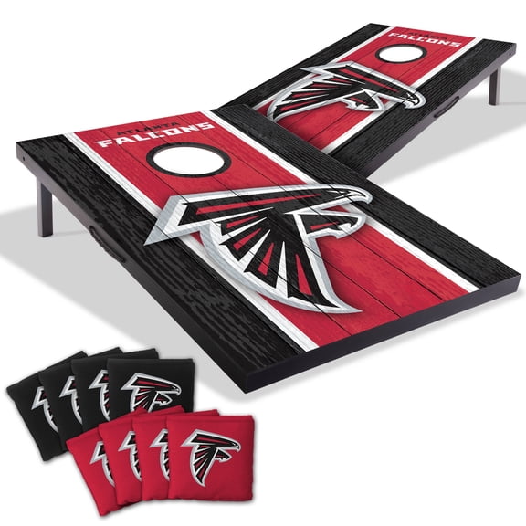YouTheFan NFL Atlanta Falcons 2' x 3' MDF Cornhole Game