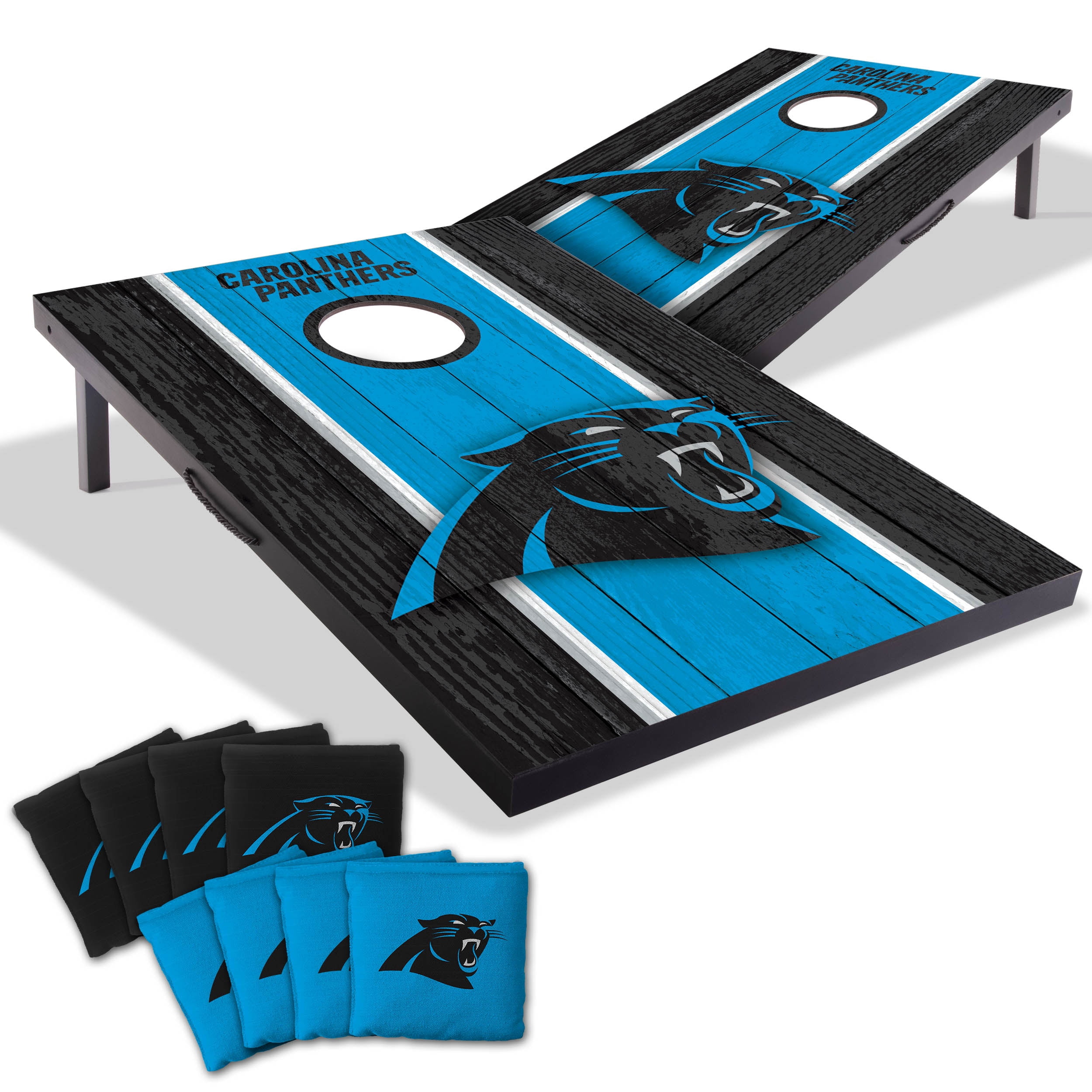 YouTheFan NFL Carolina Panthers 2' x 3' MDF Cornhole Game