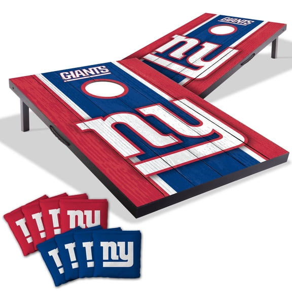 YouTheFan NFL New York Giants 2' x 3' MDF Cornhole Game
