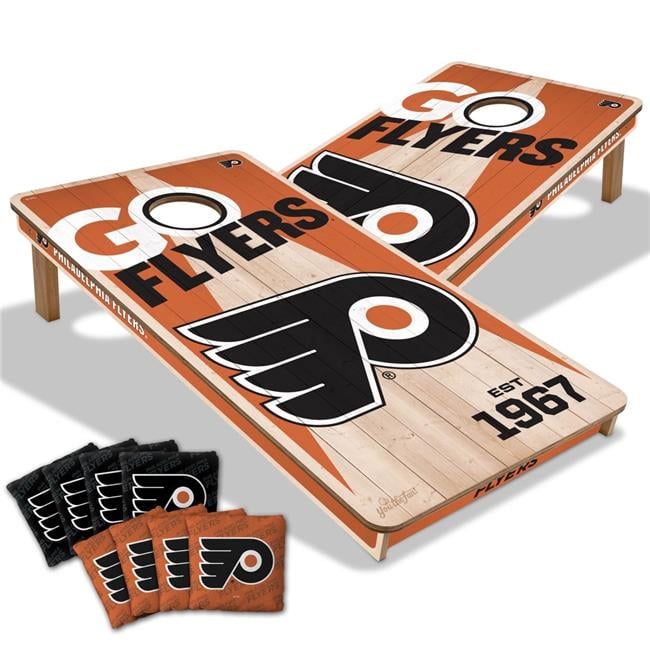 YouTheFan NHLPhiladelphia Flyers 2' x 4' Cornhole Game