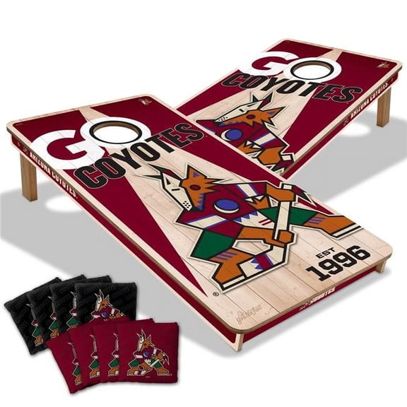 YouTheFan NHLArizona Coyotes 2' x 4' Cornhole Game