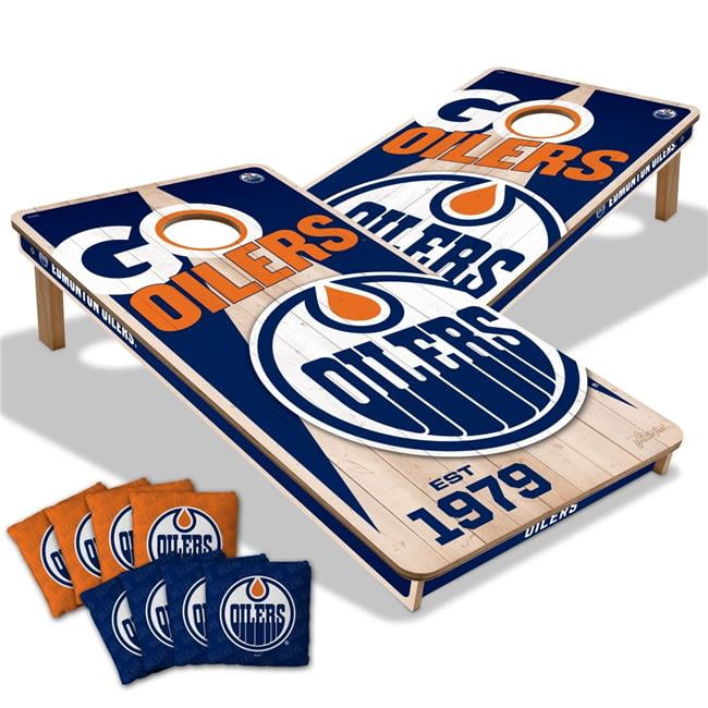 YouTheFan NHLEdmonton Oilers 2' x 4' Cornhole Game