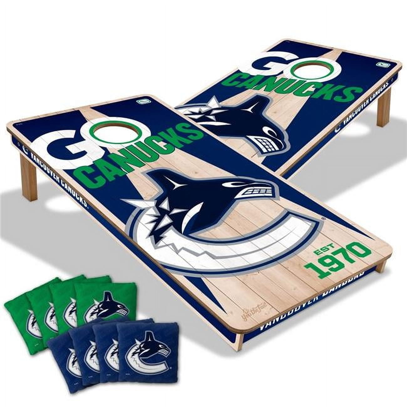 YouTheFan NHLVancouver Canucks 2' x 4' Cornhole Game