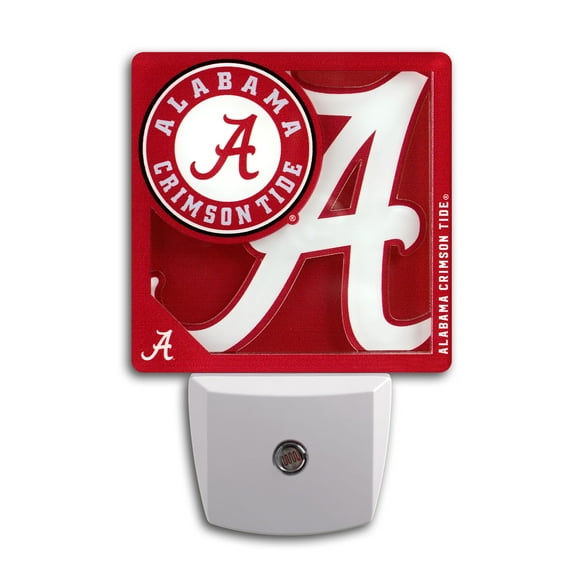 YouTheFan Alabama Crimson Tide Logo Series Nite Light