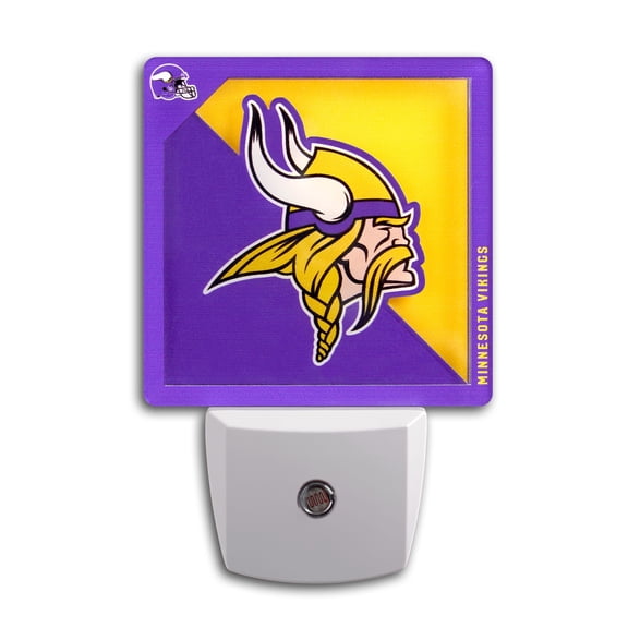 Minnesota Vikings Logo Series Nite Light