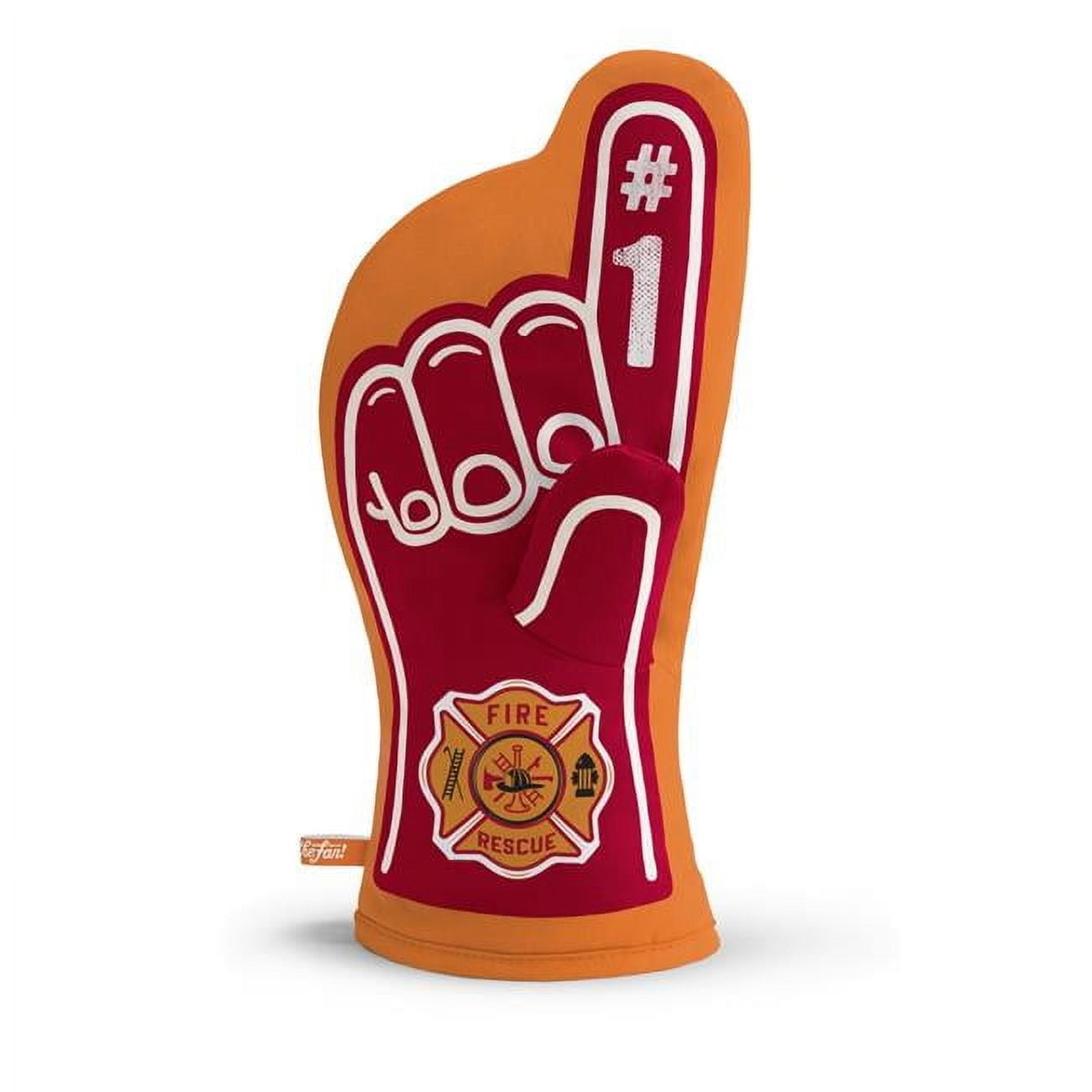 YouTheFan Firefighter Oven Mitt - Thumbnail 3