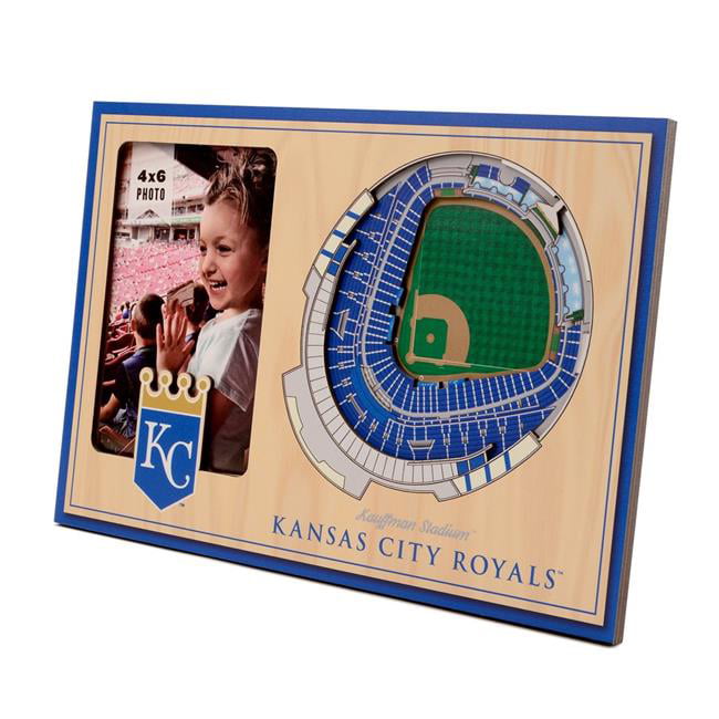 Kansas city Royals 10 x 13 Sublimated Team Stadium Plaque - MLB