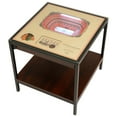 thumbnail image 1 of Brown Chicago Blackhawks 25-Layer StadiumView Lighted End Table, 1 of 6