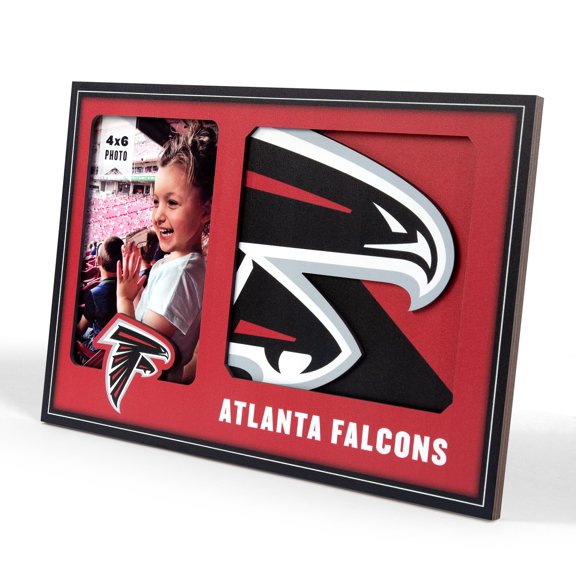 Atlanta Falcons 3D Logo Picture Frame
