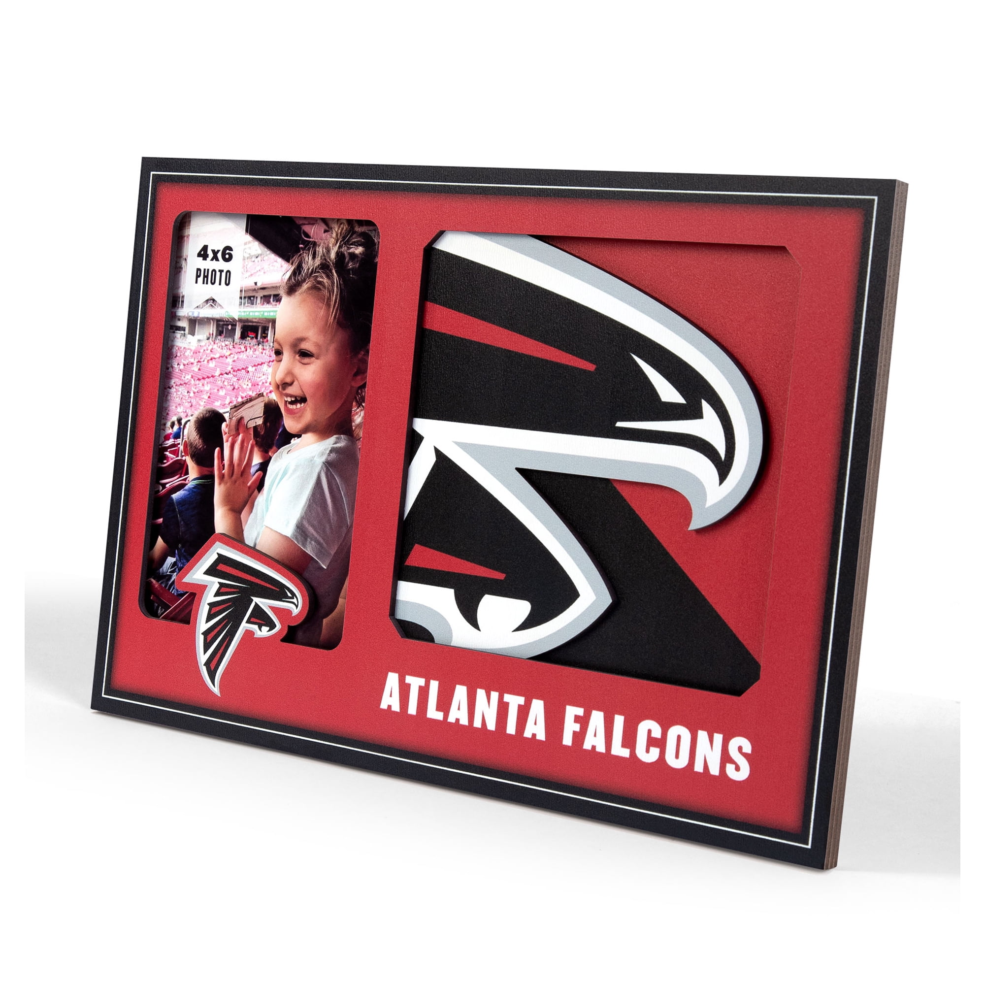 IDNA Atlanta Falcons 3D Logo Series Picture Frame