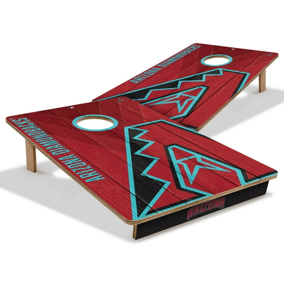 YouTheFan MLB Arizona Diamondbacks 2' x 3' Cornhole Game No Bags