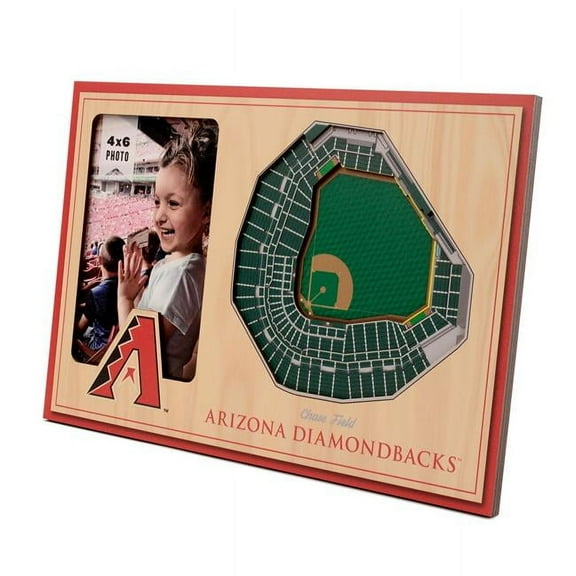 Arizona Diamondbacks 17'' x 13'' 5-Layer 3D StadiumViews Wall Art