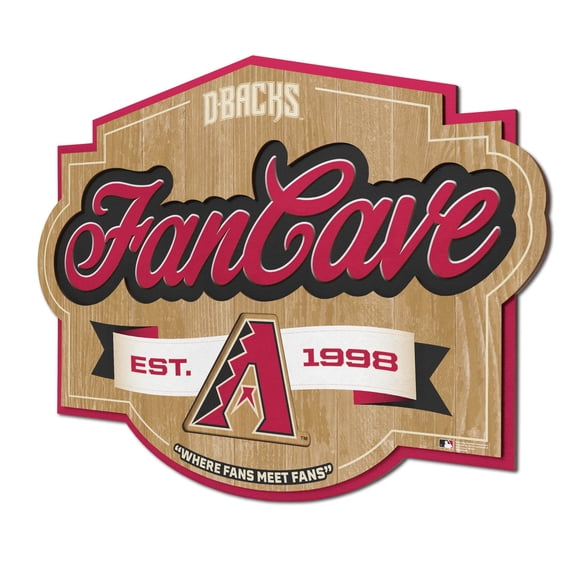 YouTheFan MLB Arizona Diamondbacks Fan Cave Sign