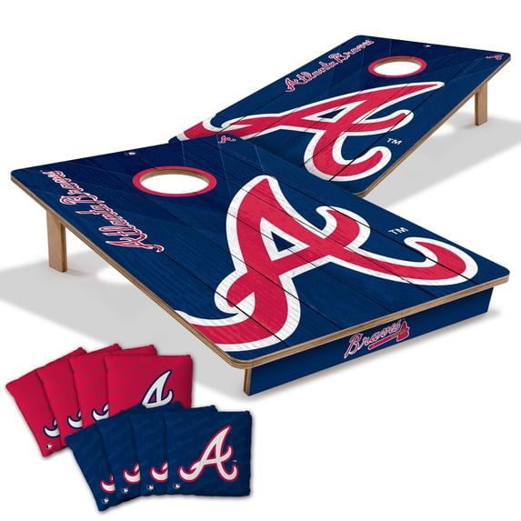 YouTheFan MLB Atlanta Braves 2' x 3' Cornhole Game