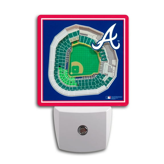 YouTheFan MLB Atlanta Braves StadiumView Nite Light