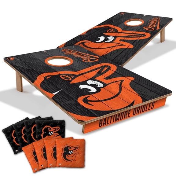 YouTheFan MLB Baltimore Orioles 2' x 3' Cornhole Game