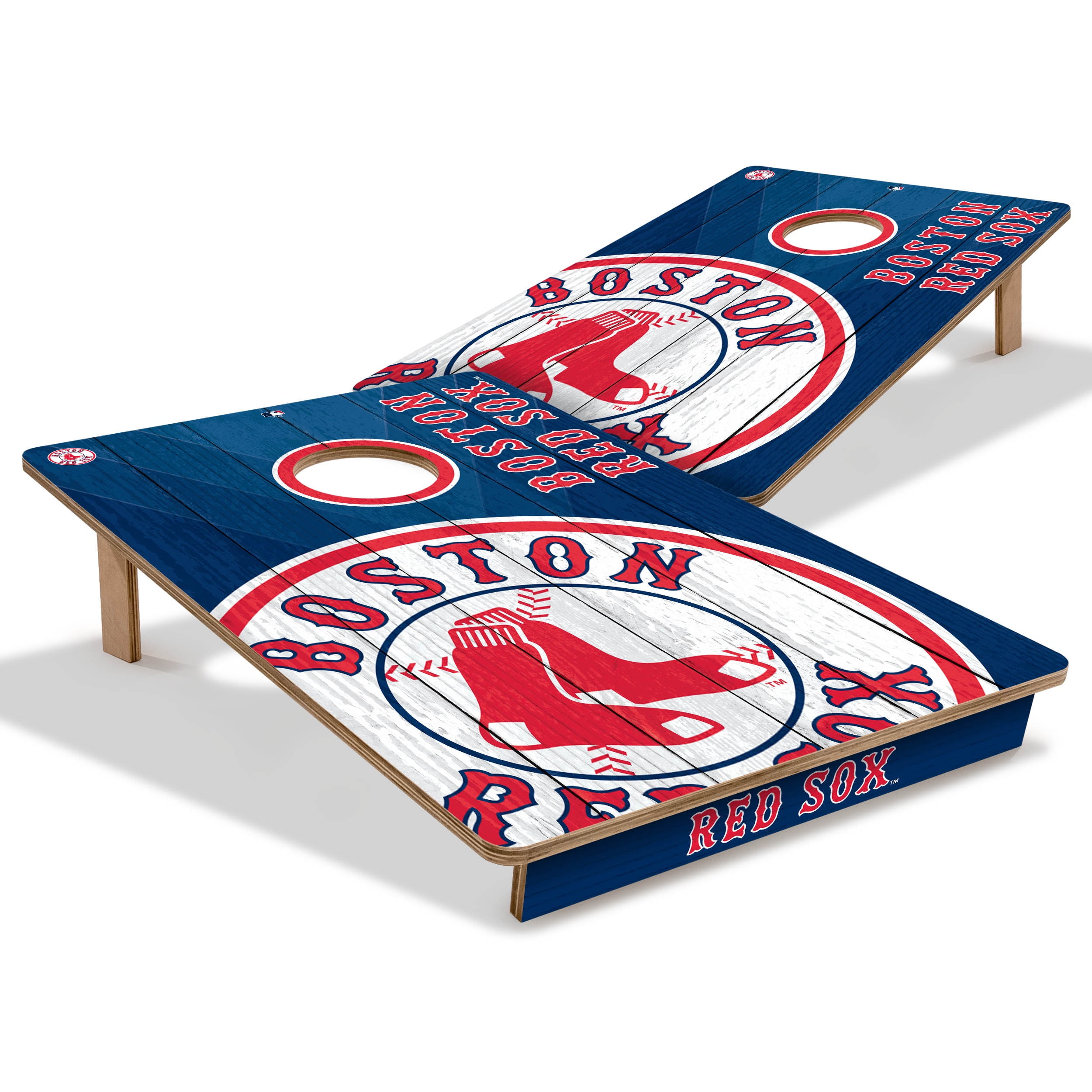 YouTheFan MLB Boston Red Sox 2' x 3' Cornhole Game No Bags