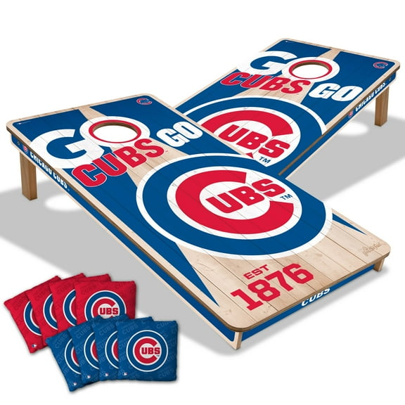 YouTheFan MLB Chicago Cubs 2' x 4' Cornhole Game