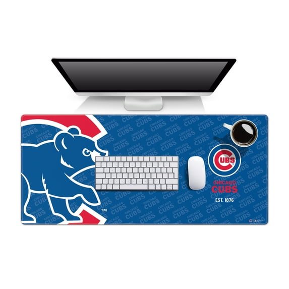 YouTheFan MLB Chicago Cubs Logo Series Desk Pad