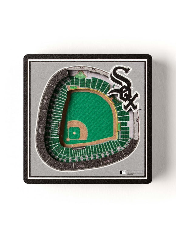 YouTheFan MLB Chicago White Sox 3D StadiumView Magnets - Guaranteed Rate Field