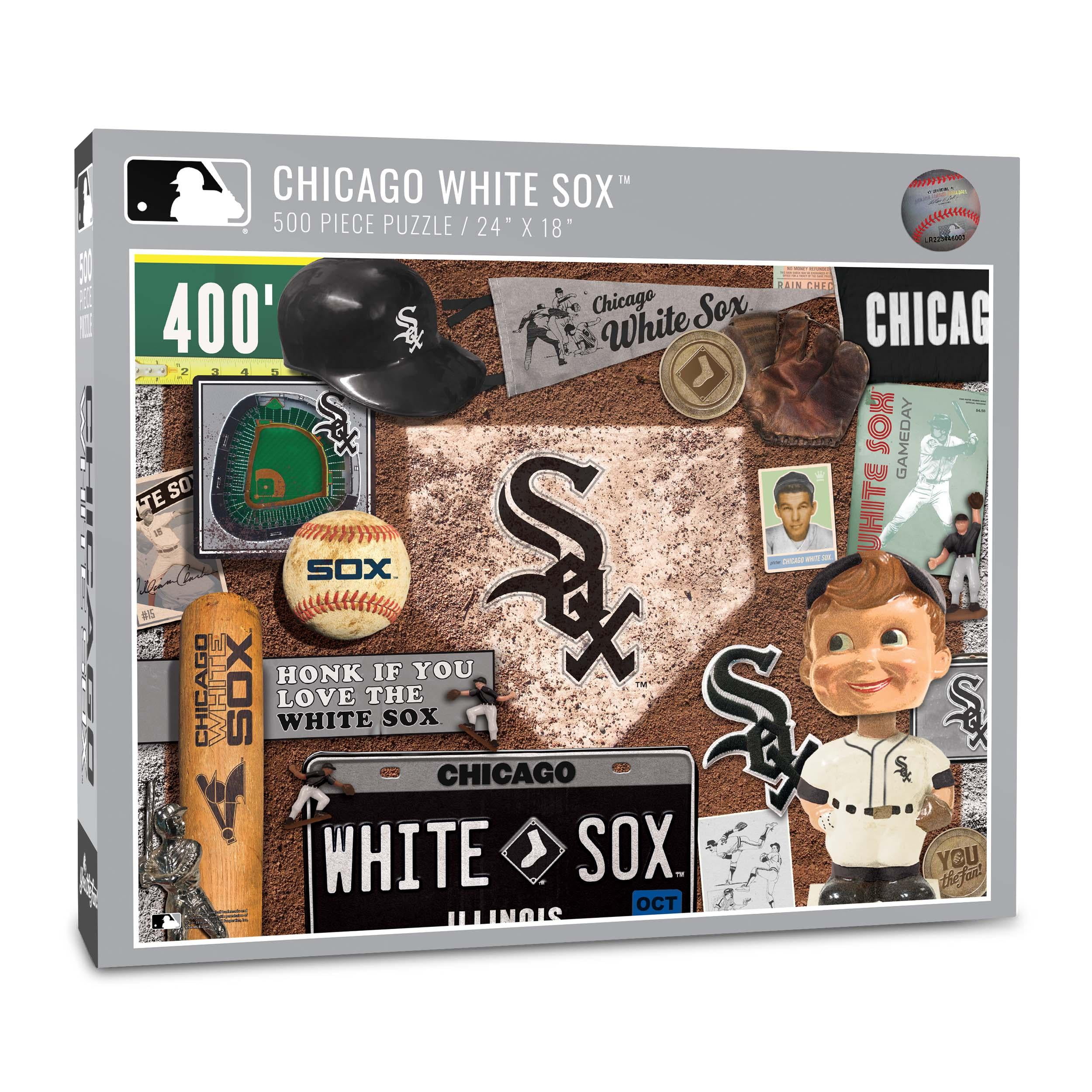 YouTheFan MLB Chicago White Sox Retro Series Puzzle – 500 PC