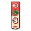 thumbnail image 1 of Cincinnati Reds 6'' x 19'' 3D StadiumView Banner, 1 of 3
