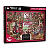 YouTheFan MLB Cincinnati Reds Barnyard Fans Puzzle - 500 Piece