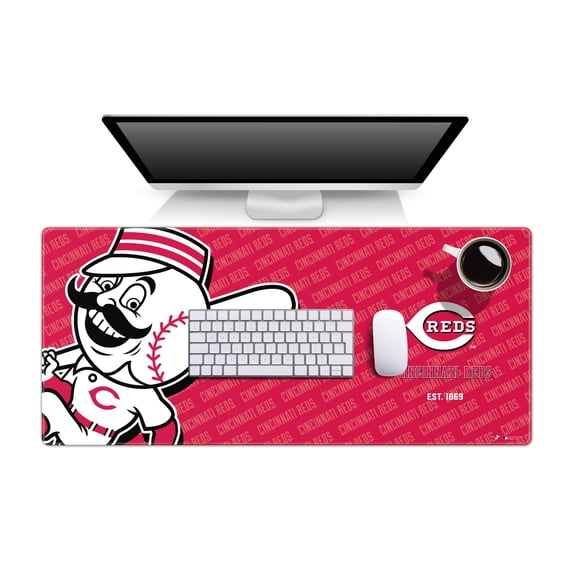YouTheFan MLB Cincinnati Reds Logo Series Desk Pad