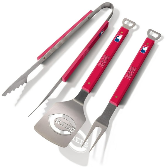 YouTheFan MLB Cincinnati Reds Spirit Series 3pc BBQ Set