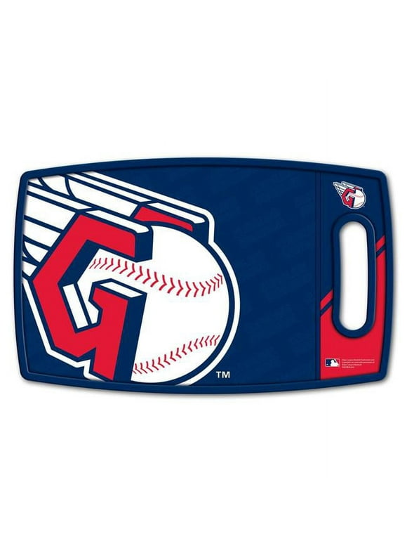 YouTheFan MLB Cleveland Guardians Logo Series Cutting Board