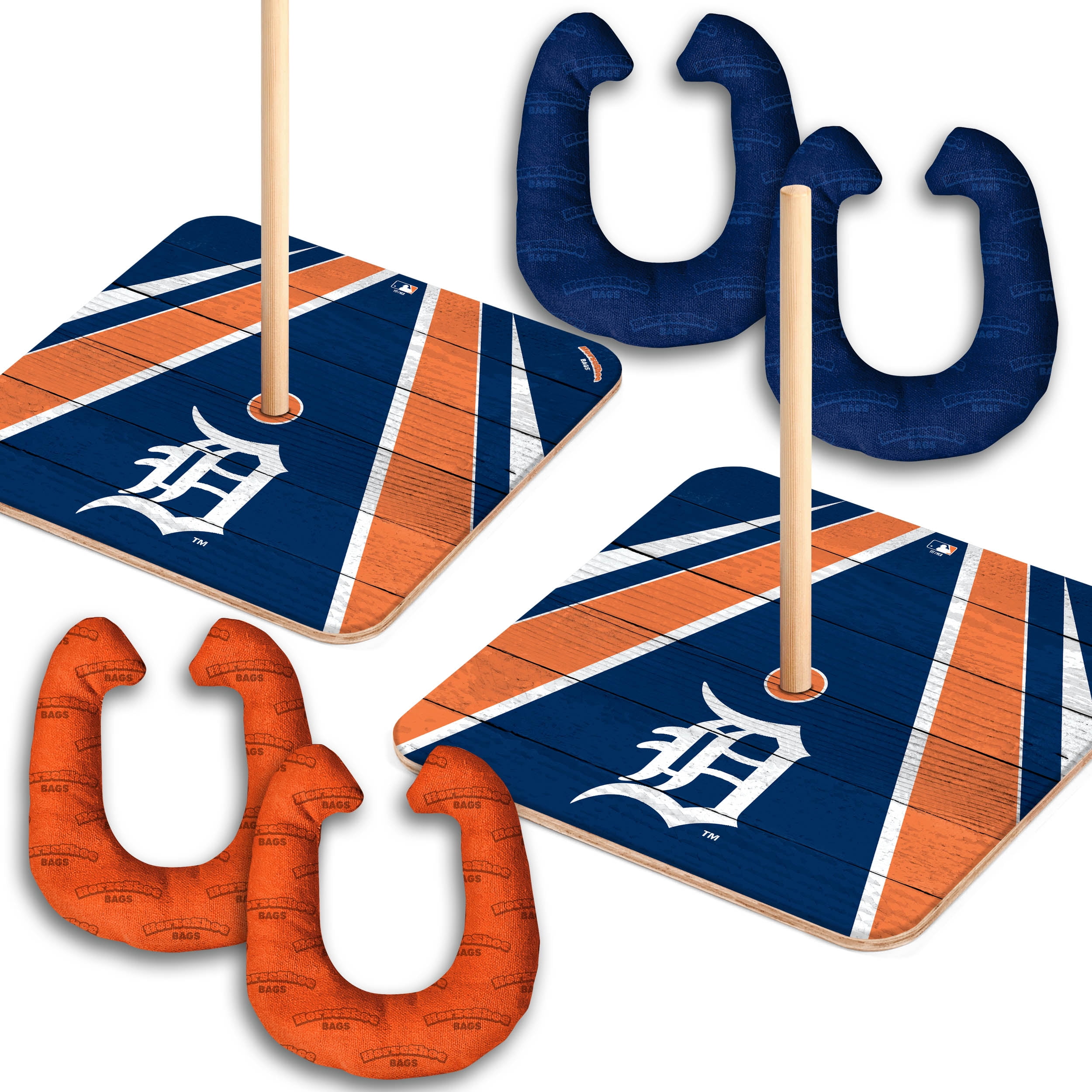 YouTheFan MLB Detroit Tigers Horseshoe Bags