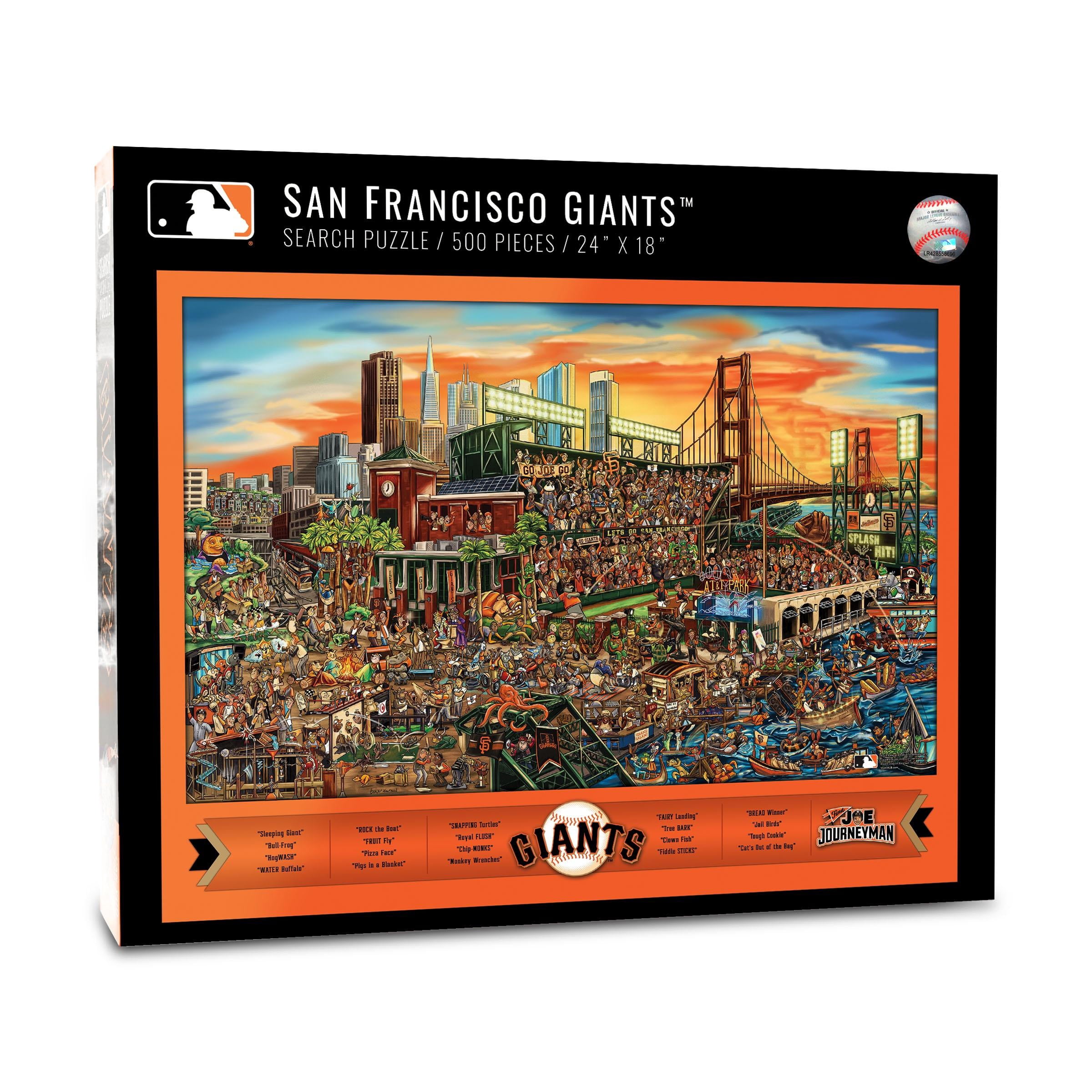 YouTheFan MLB Giants Joe Journeyman Puzzle - 500 PC
