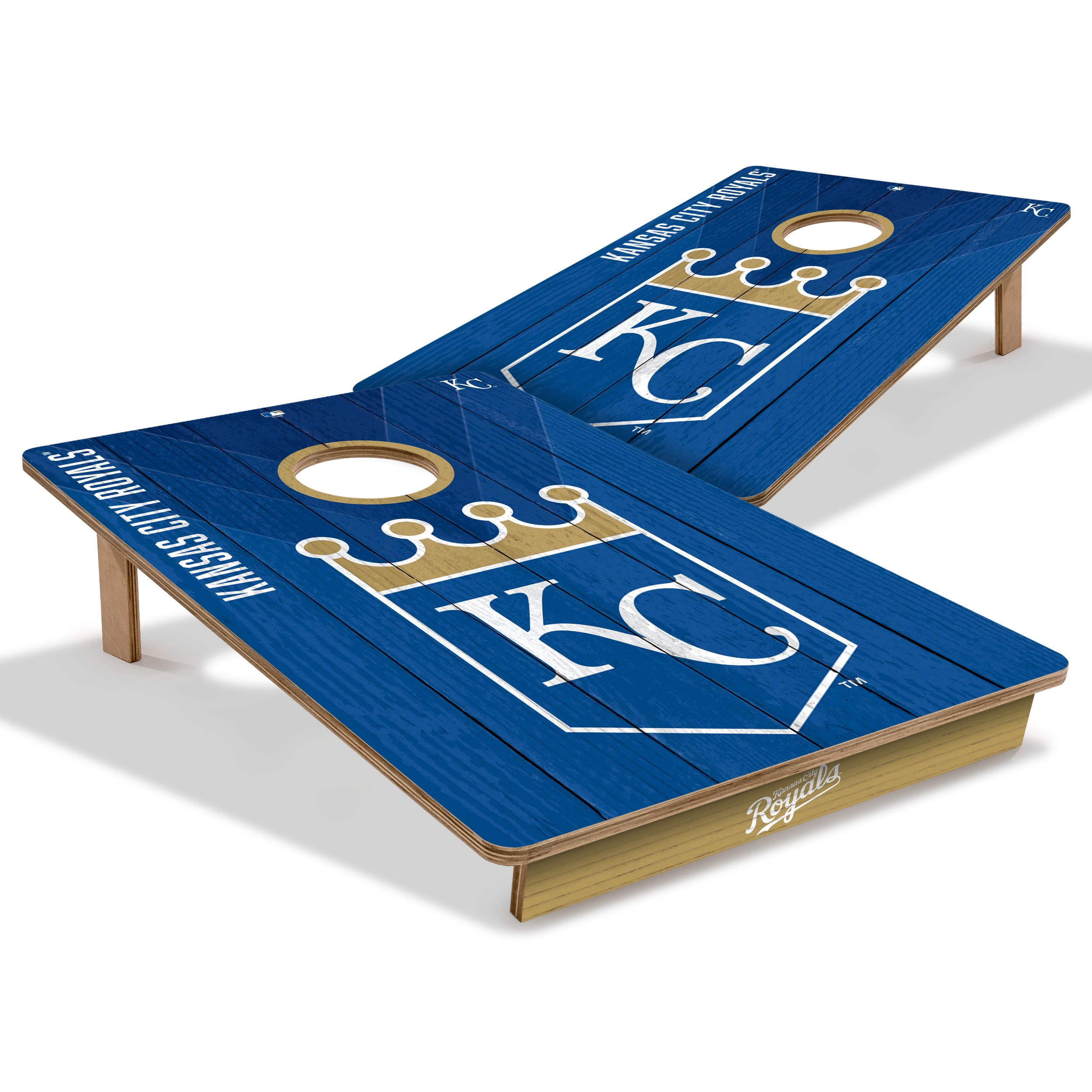 YouTheFan MLB Kansas City Royals 2' x 3' Cornhole Game No Bags