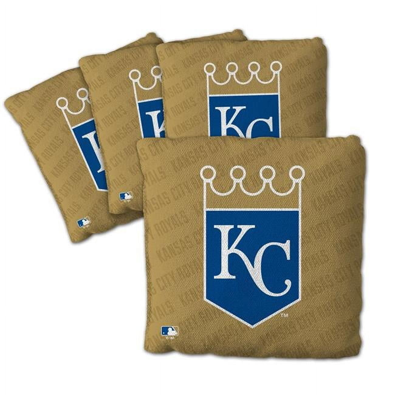 MLB Kansas City Royals Cornhole Bags - 4PK - Gold